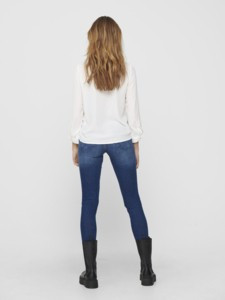 ONLCLOUD 7/8  RUFFLE TOP WVN