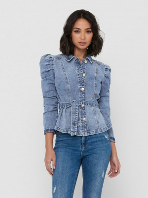 ONLJULES LS BELT PUFF DNM JACKET  BJ