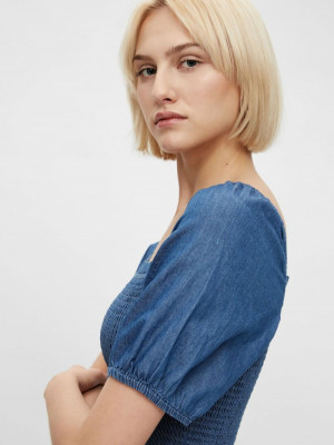 PCTAYLA SS OFF SHOULDER DRESS BC