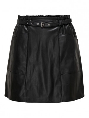 ONLHEIDI FAUX LEATHER BELT SKIRT CC OTW