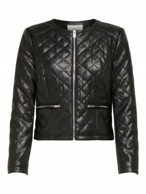 JDYFIA QUILT FAUX LEATHER JACKET OTW SIE