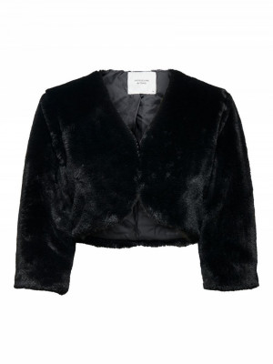 JDYVALA 3/4 FAUX FUR BOLERO OTW QIQ